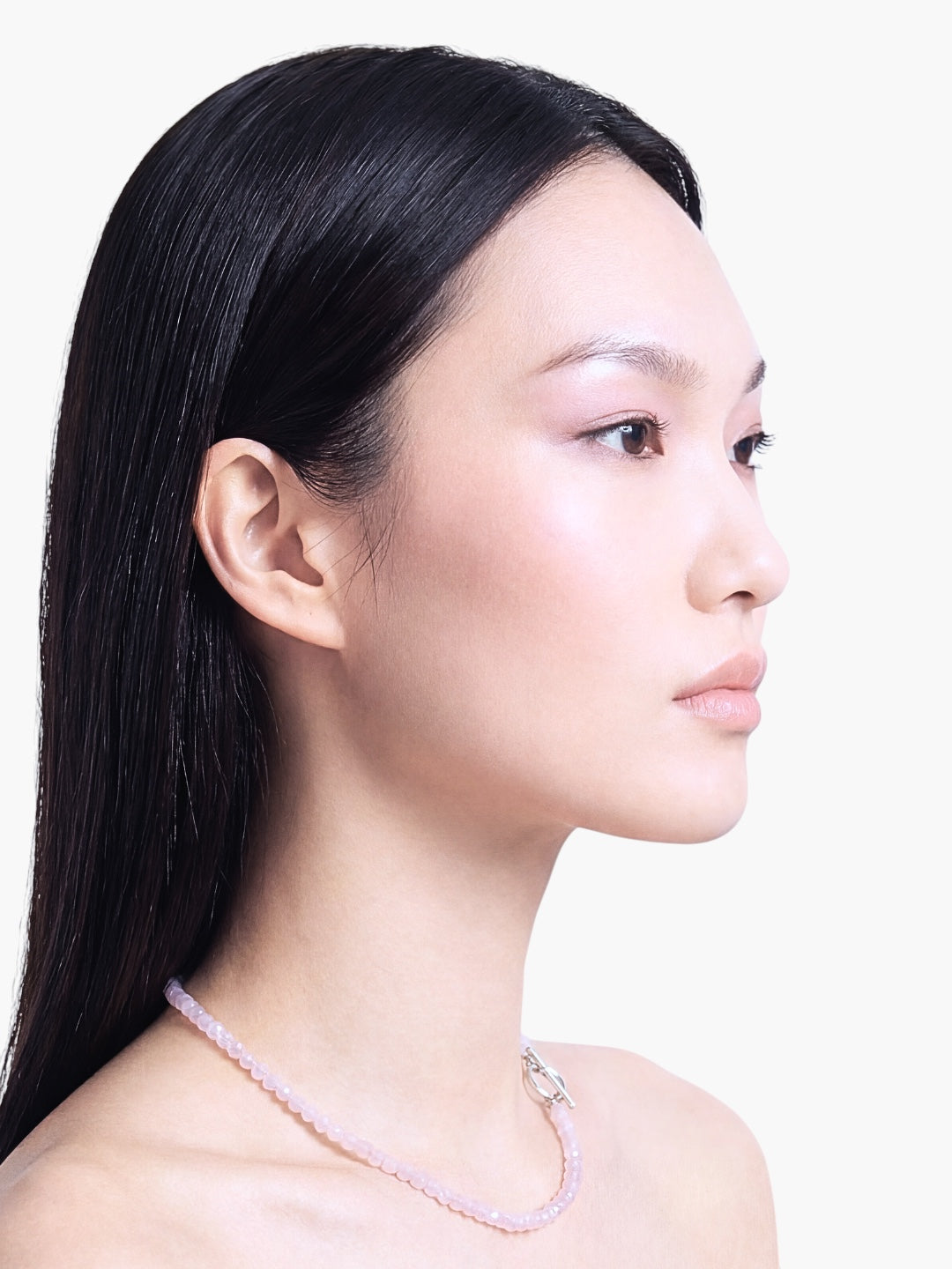 ROSE QUARTZ TOGGLE NECKLACE - My Store