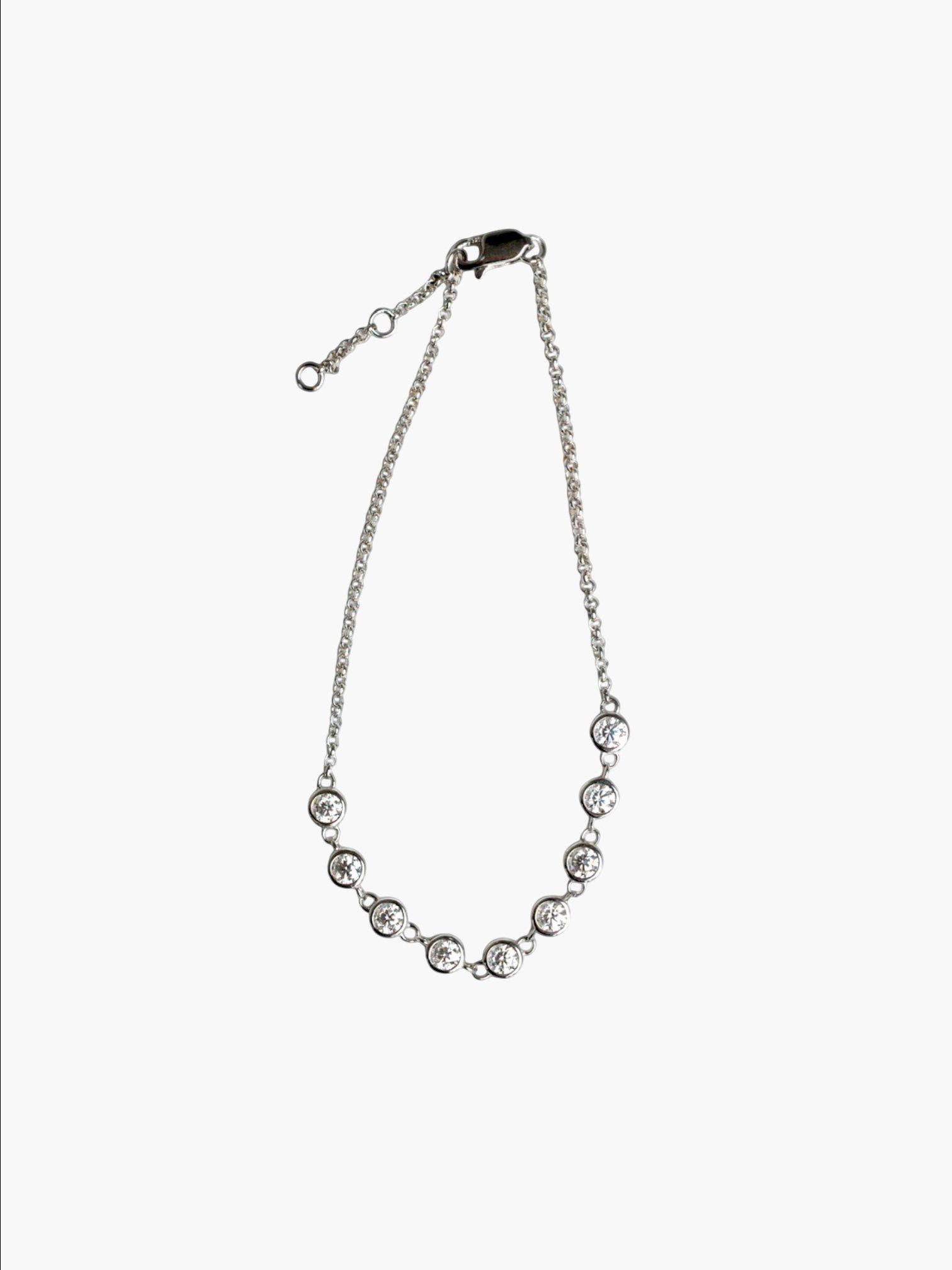 MOISSANITE MULTI-STONE BANGLE - My Store